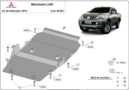 Scut motor Mitsubishi L200 2015 - 2026 - Img 3