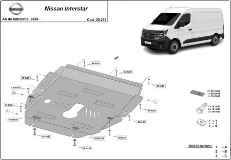 Scut motor Nissan Interstar 2024 - 2026 - Img 3