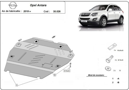 Scut motor Opel Antara 2010 - 2015 - Img 3