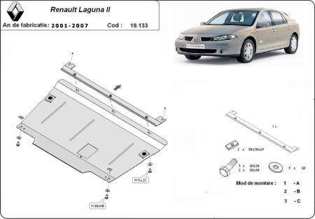 Scut motor Renault Laguna 2 2001 - 2007 - Img 3