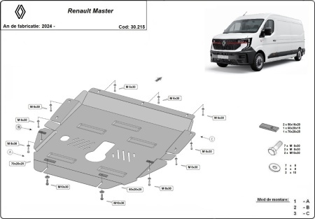 Scut motor Renault Master 2024 - 2026 - Img 3