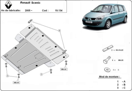 Scut motor Renault Scenic 2004 - 2008 - Img 3