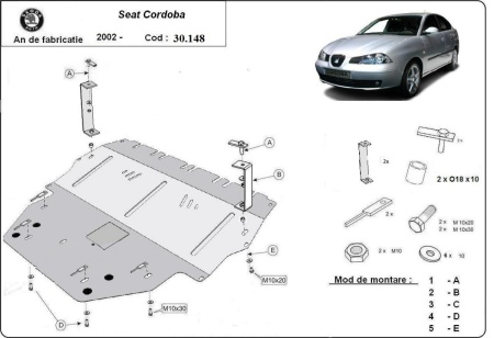 Scut motor Seat Cordoba Diesel 2002 - 2010 - Img 3