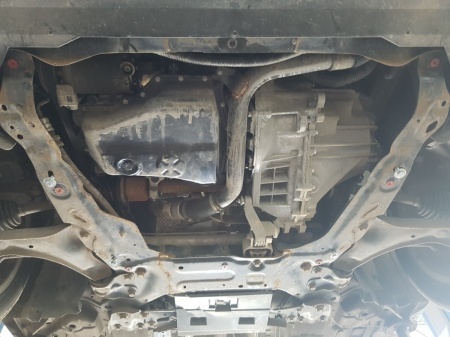 Scut motor și cutie de viteză din aluminiu Volvo S60 2010 - 2018 - Img 5