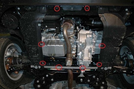 Scut motor și cutie de viteză Lancia Delta 3 2008 - 2014 - Img 4