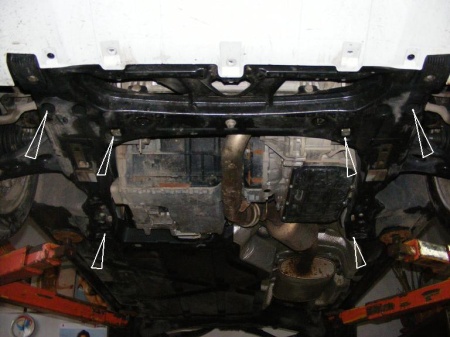 Scut motor și cutie de viteză Mercedes B-Class 2005 - 2011 - Img 4