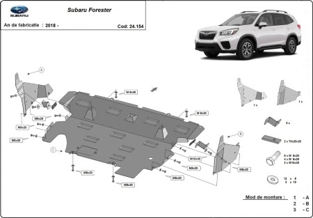Scut motor Subaru Forester 2018 - 2024 - Img 3