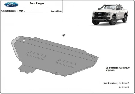 Scut radiator Ford Ranger 2023 - 2026 - Img 3