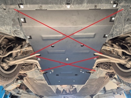 Scut reductor metalic Audi Q5 2017 - 2025 - Img 6
