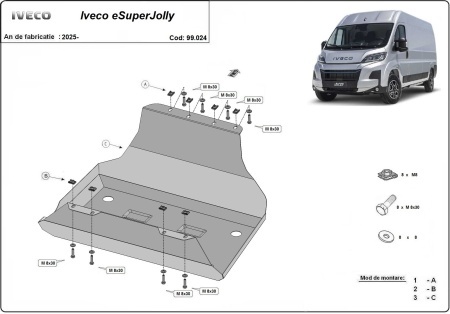 Scut rezervor Iveco eSuperJolly 2025 - 2026 - Img 3
