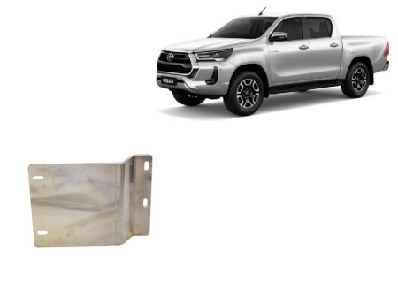 Scut senzor filtru de particule din aluminiu Toyota Hilux 2021 - 2026 - Img 2