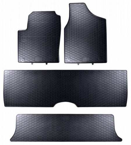 Set covorase cauciuc Seat Alhambra 7 locuri 1996 - 2010