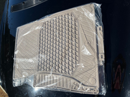 Covorase cauciuc fata bej Mercedes S-Class Coupe C217 2014-2022 - Img 5