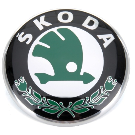 Emblema capota portbagaj originala Skoda Fabia 1 - Img 3