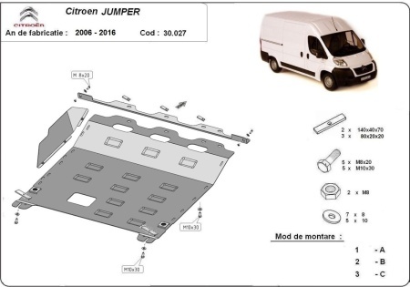 Scut motor Citroen Jumper 2006 - 2016 - Img 3