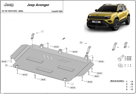 Scut Motor Jeep Avenger 2023 - 2026 - Img 3