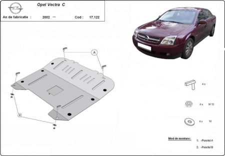 Scut motor Opel Vectra C 2002 - 2008 - Img 3