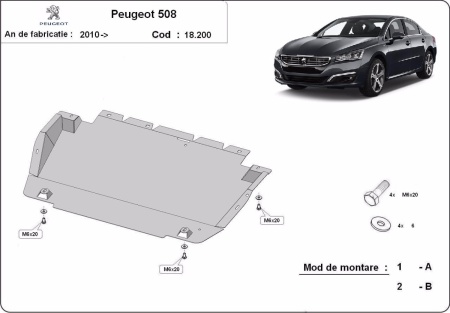 Scut motor Peugeot 508 2010 - 2018 - Img 3