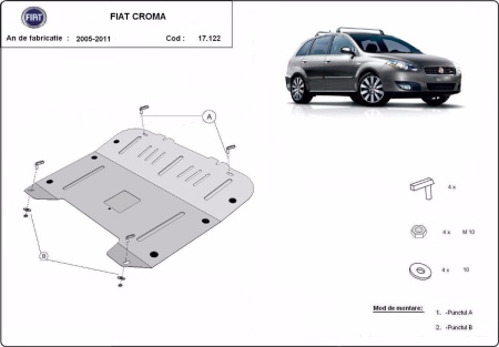 Scut motor și cutie de viteză Fiat Croma 2005 - 2011 - Img 3
