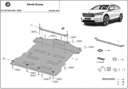 Scut Motor Skoda Enyaq 2022 - 2026 - Img 3