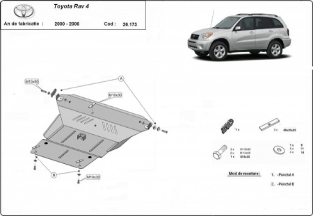 Scut motor Toyota Rav4 2000 - 2006 - Img 3