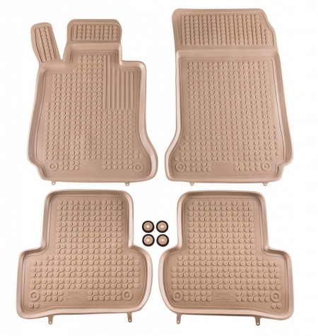 Set covorase cauciuc bej Hyundai i30 2017 - 2019