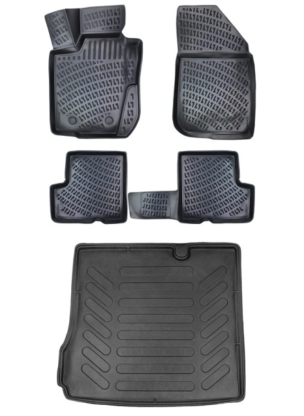 Set Tavita portbagaj + Covorase Dacia Duster II 4x2 2019-2023