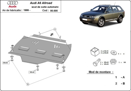 Scut cutie de viteză automată Audi A6 Allroad 2000 - 2005 - Img 3