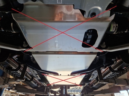 Scut cutie de viteza Ford Ranger Raptor - Aluminium 2023 - 2026 - Img 6