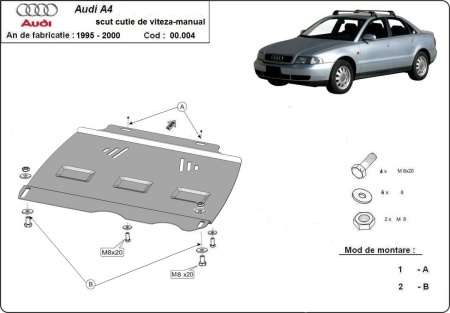 Scut cutie de viteză manuală Audi A4 B5 1995 - 2000 - Img 3