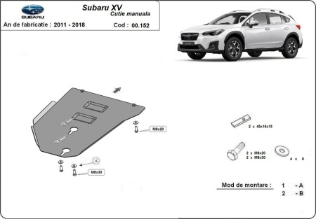 Scut cutie de viteză manuală Subaru XV 2011 - 2018 - Img 3