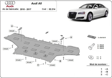 Scut motor Audi A8 2010 - 2017 - Img 3