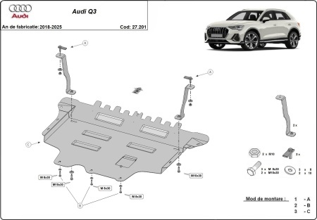 Scut motor Audi Q3 2018 - 2025 - Img 3