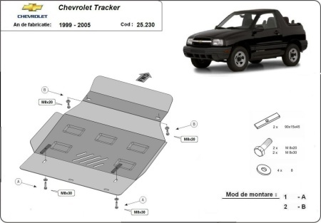 Scut motor Chevrolet Tracker 1999 - 2005 - Img 3