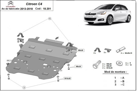Scut motor Citroen C4 2013 - 2018 - Img 3