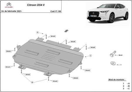 Scut motor Citroen DS4 II 2021 - 2026 - Img 3