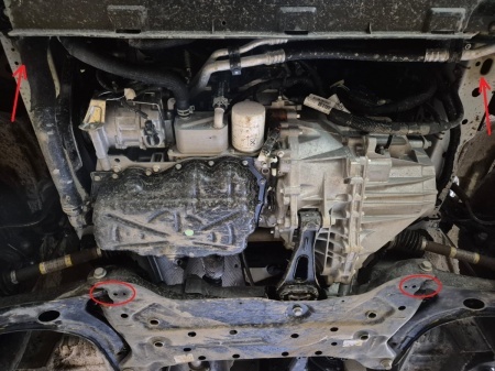 Scut motor Ford Transit - tractiune fata 2020 - 2026 - Img 4