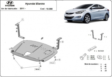 Scut motor Hyundai Elantra 2 2011 - 2016 - Img 3