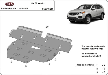Scut motor Kia Sorento 2010 - 2012 - Img 3
