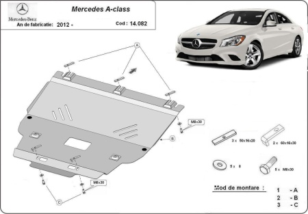 Scut motor Mercedes A-Class W176 2012 - 2019 - Img 3