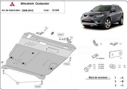 Scut motor Mitsubishi Outlander 2006 - 2012 - Img 3