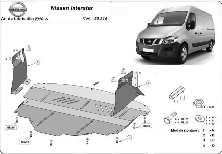 Scut motor Nissan Interstar 2010 - 2022 - Img 3