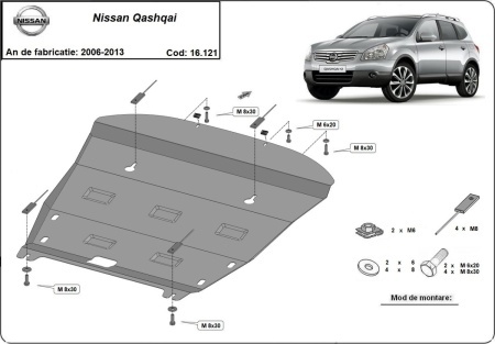 Scut motor Nissan Qashqai 2006 - 2013 - Img 3