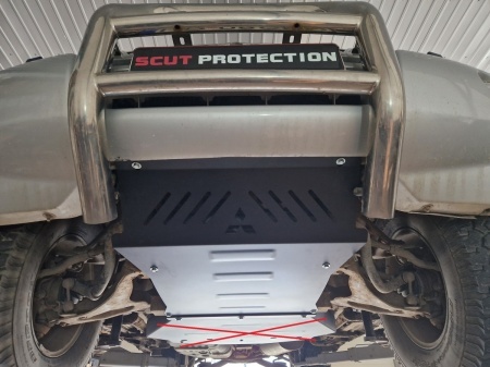 Scut motor și radiator Mitsubishi Pajero 3 (V60, V70) Vers 2.0 1999 - 2007 - Img 7