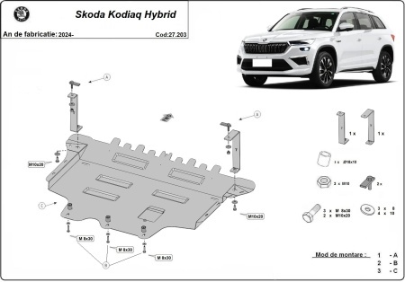 Scut motor Skoda Kodiaq 2024 - 2026 - Img 3