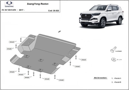 Scut motor SsangYong Rexton 2017 - 2026 - Img 3
