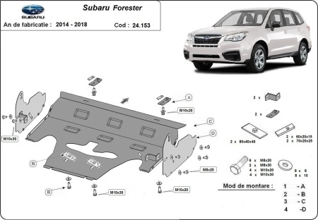 Scut motor Subaru Forester 4 2014 - 2018 - Img 3