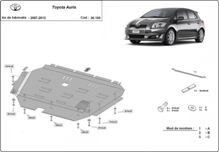 Scut motor Toyota Auris 2007 - 2012 - Img 3