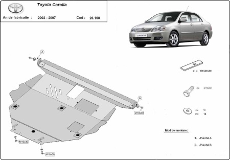Scut motor Toyota Corolla 2002 - 2007 - Img 3