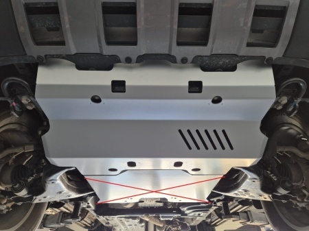 Scut radiator din aluminiu Toyota Land Cruiser 250 2024 - 2026 - Img 6